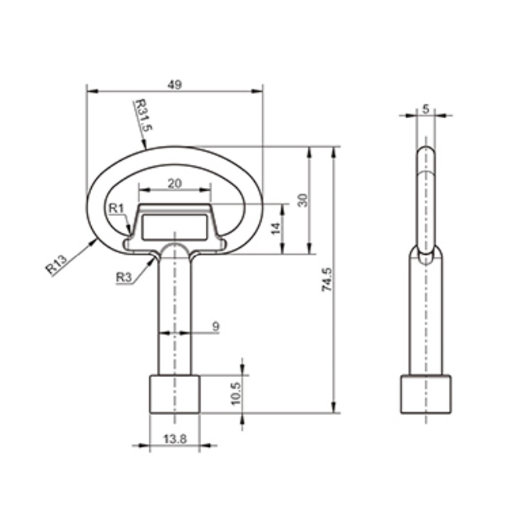 Tool Key-3705-1