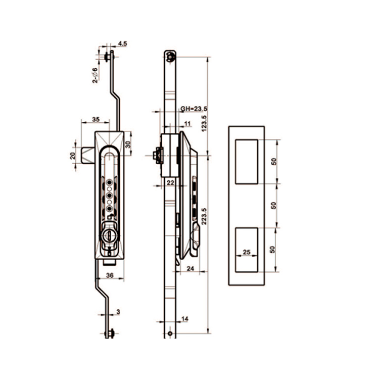 Lift And Pull The Cipher Lock-A8072