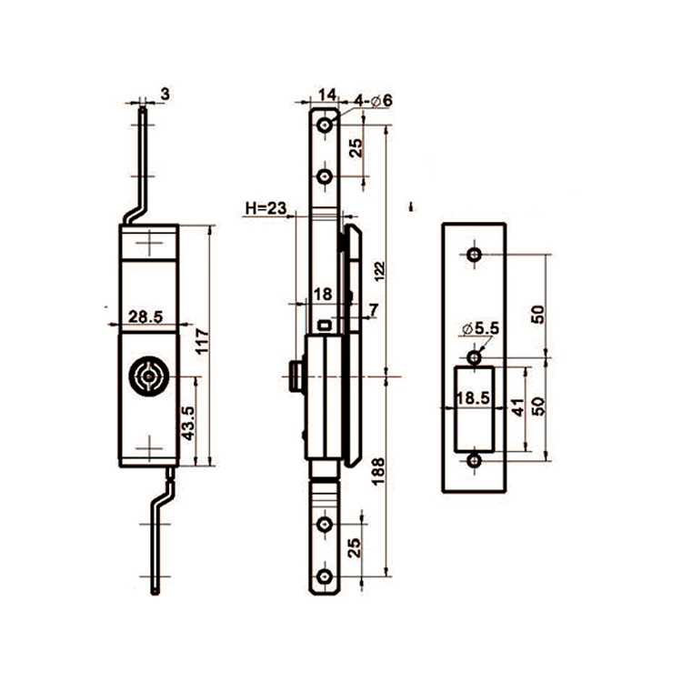 Tool Type Drawbar Lock-A8131