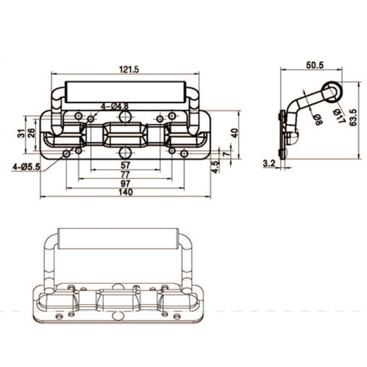 Reset Folding Handle-E5203-1