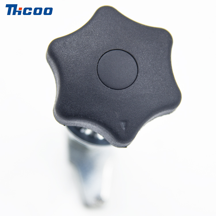 Flange Knob Adjustable Turn Tongue Lock-A6308-1;2