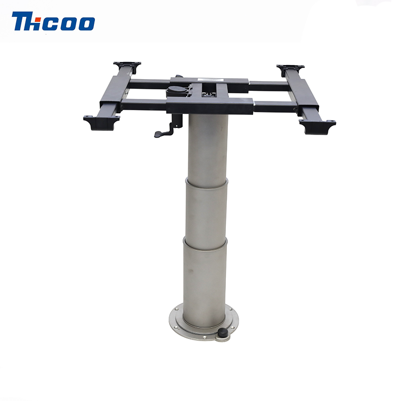 Single Leg Pneumatic Lift Table