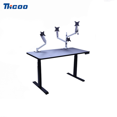 Dual-Motor Positive-Loading Three-Section Lift Table With Tabletop